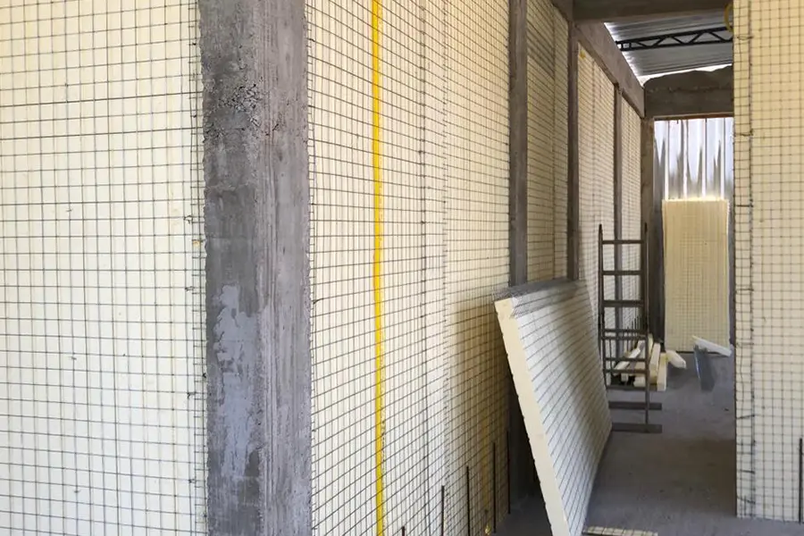 Quais são as etapas de uma construção com Monopainel